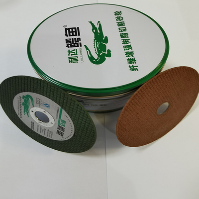 abrasivo de acero inoxidable de Metal Cutting Wheel de la amoladora de 180m m 400m m rojo