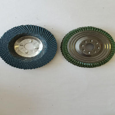 Disco de la aleta del óxido de aluminio de 6 pulgadas alrededor de la rueda de la aleta T27 para el acero inoxidable