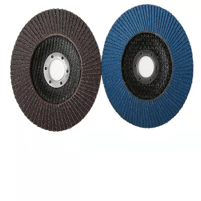 Disco 240 Grit Abrasive Polishing de la aleta del óxido de aluminio T27 acero inoxidable de 7 pulgadas