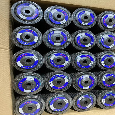 Disco 240 Grit Abrasive Polishing de la aleta del óxido de aluminio T27 acero inoxidable de 7 pulgadas